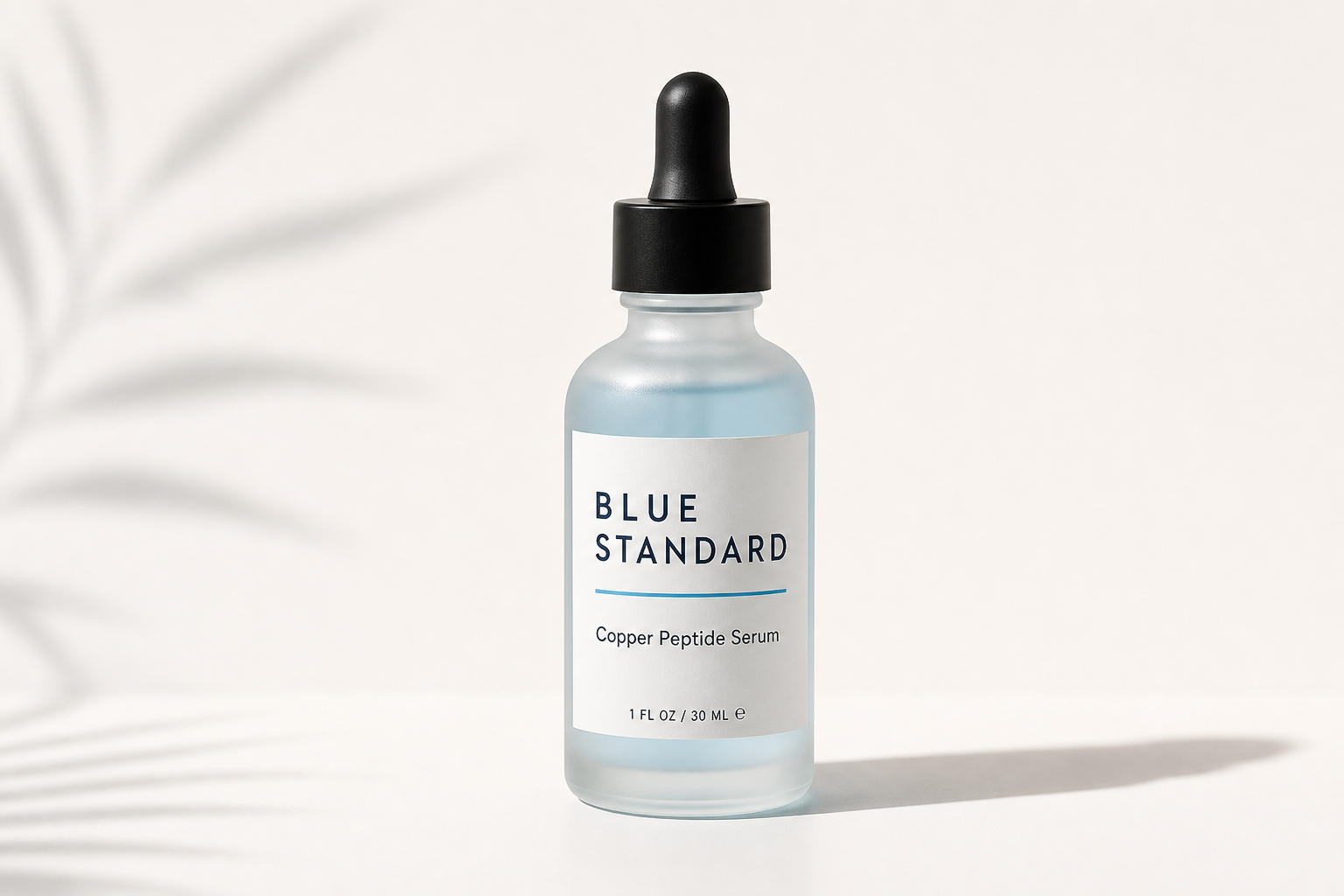 Blue Standard Serum bottle concept